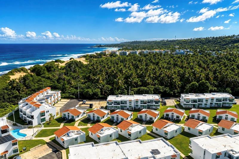 Marbela Casa de Playa from above